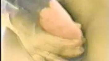 Huge beast dick satisfied by a hot Latin babe