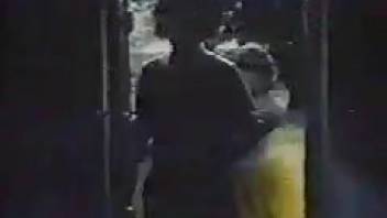 Hot vixen with a juicy pussy gets pounded by an older guy