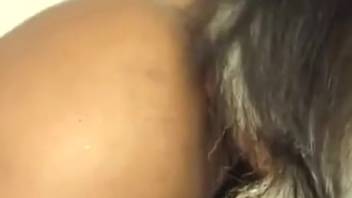 Curvy ass babe being fucked by a lustful monster